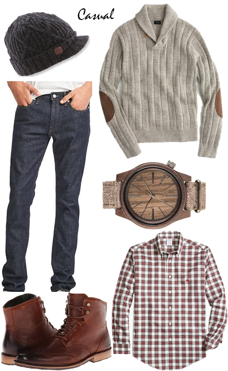 menswear holiday casual outfit