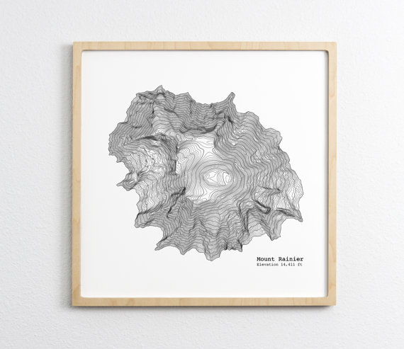 topographic map